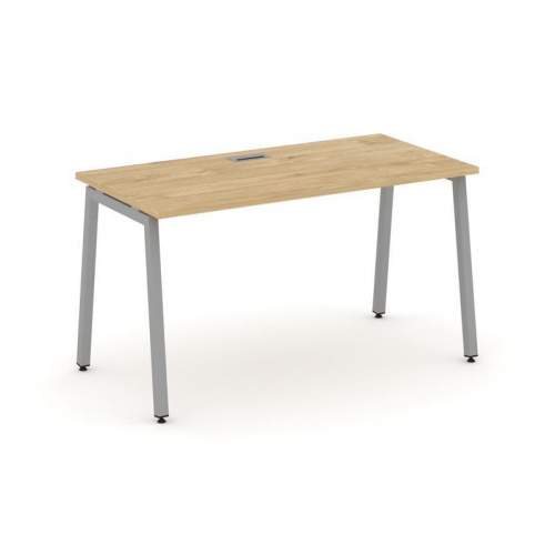 Style Project Стол письменный SN-4A.SP-002 Дуб Табак/Металл Белый 1180*600*750 фото 12