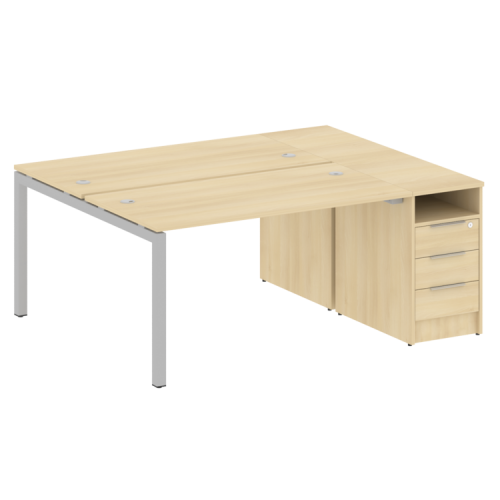 Бенч-система с тумбой на П-обр. м/к Metal System Quattro 50БП.РС-СТП-2.3 фото 11 Бенч-система с тумбой на П-обр. м/к Metal System Quattro 50БП.РС-СТП-2.3 фото 11