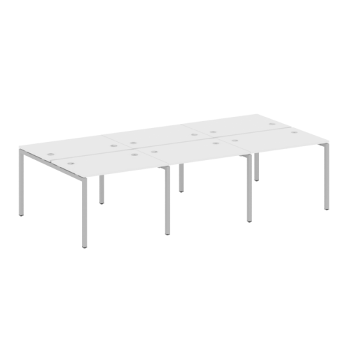 Бенч-система на 6 рабочих мест на П-обр. м/к Metal System Quattro 40БП.СМ-6.1 фото 4 Бенч-система на 6 рабочих мест на П-обр. м/к Metal System Quattro 40БП.СМ-6.1 фото 4