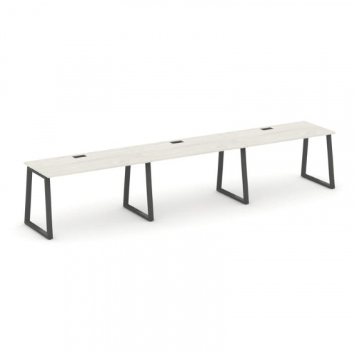 Style Project Рабочая станция 1 сторон. SN-6T1.ORS-043 Акация Лорка/Металл Антрацит/Заглушка Пластик фото 24