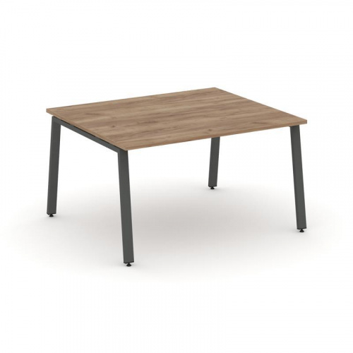 Style Project Стол переговорный SN-6A.SPRG-032.3 Тиквуд Светлый/Металл Белый 1180*1180*750 фото 25