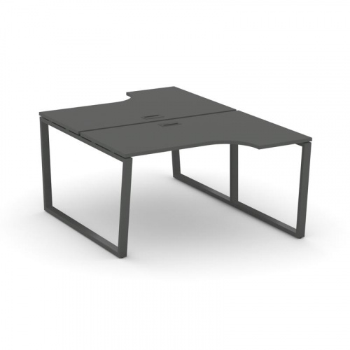 Style Project Рабочая станция эргоном. SN-6T2.DRPA-001 Акация Лорка/Металл Антрацит/Заглушка Пластик фото 27