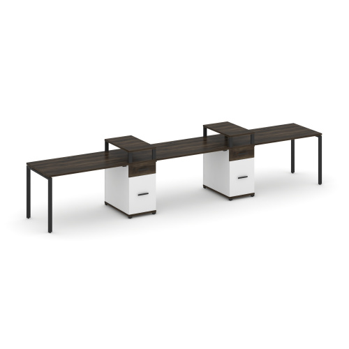 Бенч-система на 3 места с 2 опорными тумбами Concept CN.ORS-454 фото 9 Бенч-система на 3 места с 2 опорными тумбами Concept CN.ORS-454 фото 9