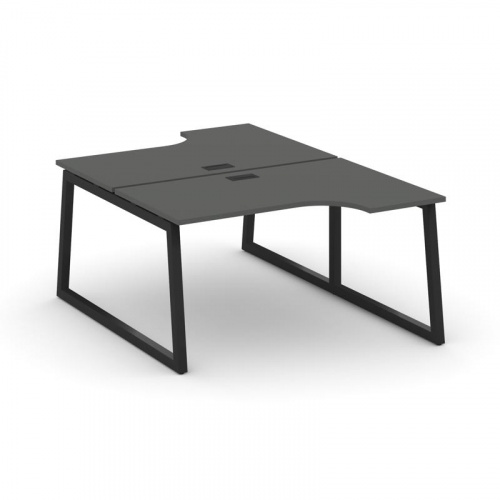 Style Project Рабочая станция эргоном. SN-5T1.DRPA-021 Акация Лорка/Металл Антрацит/Заглушка Пластик фото 8