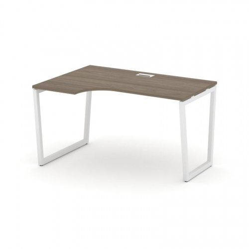 Style Project Стол рабочий эргоном. SN-4T2.SPA-001(L) Акация Лорка/Металл Антрацит/Заглушка Пластик фото 14