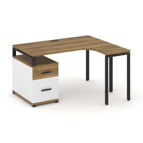 Стол эргономичный с опорной тумбой Concept CN.SA-302(R)