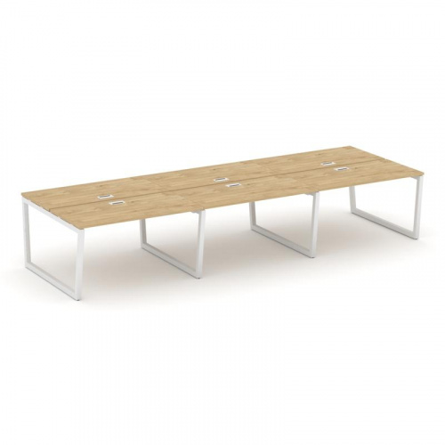 Style Project Рабочая станция 2-х сторон. SN-5T2.DRS-084 Акация Лорка/Металл Антрацит/Заглушка Пласт фото 3