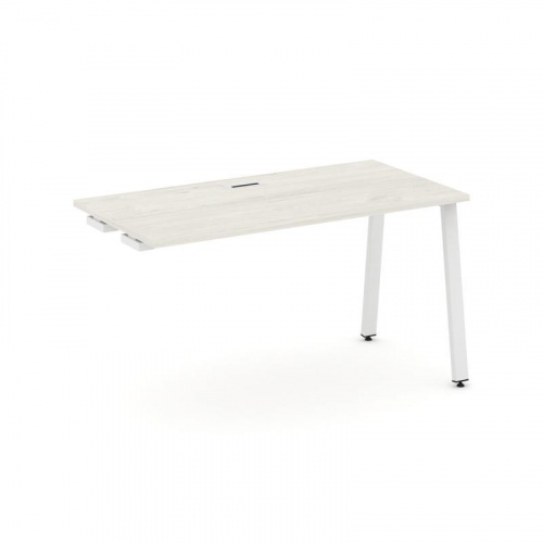 Style Project Стол-приставка к опор. элем. SN-6A.OPRS-003 Акация Лорка/Металл Белый 1380*600*750 фото 17