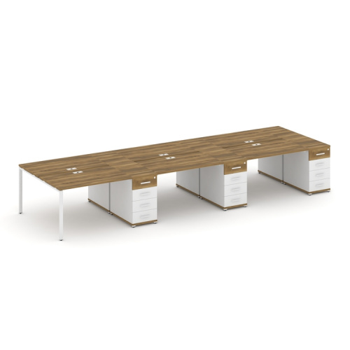 Бенч-система на 6 мест с 3 опорными тумбами Concept CN.DRS-458 фото 8 Бенч-система на 6 мест с 3 опорными тумбами Concept CN.DRS-458 фото 8