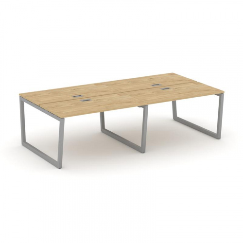 Style Project Рабочая станция 2-х сторон. SN-5T2.DRS-041 Акация Лорка/Металл Антрацит/Заглушка Пласт фото 2