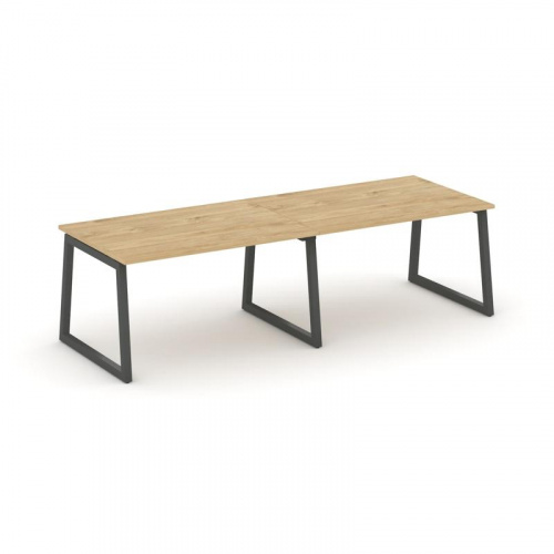 Style Project Стол переговорный SN-5T1.SPRG-014.3 Акация Лорка/Металл Антрацит 3160*980*750 фото 6 Style Project Стол переговорный SN-5T1.SPRG-014.3 Акация Лорка/Металл Антрацит 3160*980*750 фото 6