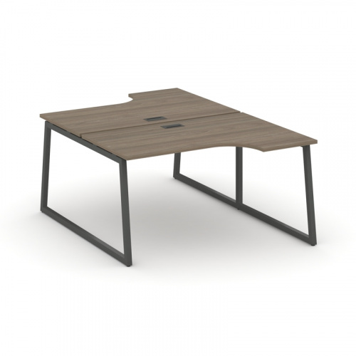 Style Project Рабочая станция эргоном. SN-4T1.DRPA-011 Акация Лорка/Металл Антрацит/Заглушка Пластик фото 9