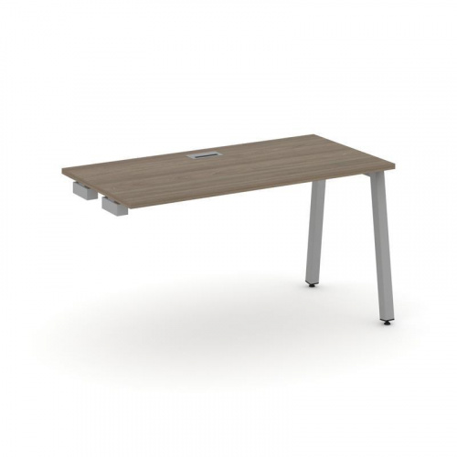 Style Project Стол-приставка к опор. элем. SN-5A.OPRS-023 Дуб Наварра/Металл Белый 1380*800*750 фото 6 Style Project Стол-приставка к опор. элем. SN-5A.OPRS-023 Дуб Наварра/Металл Белый 1380*800*750 фото 6