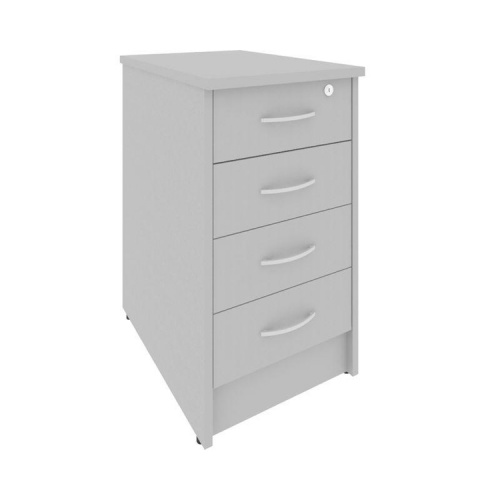 Тумба приставная на 4 ящика с замком Riva А.ТП-4.1F-S фото 6