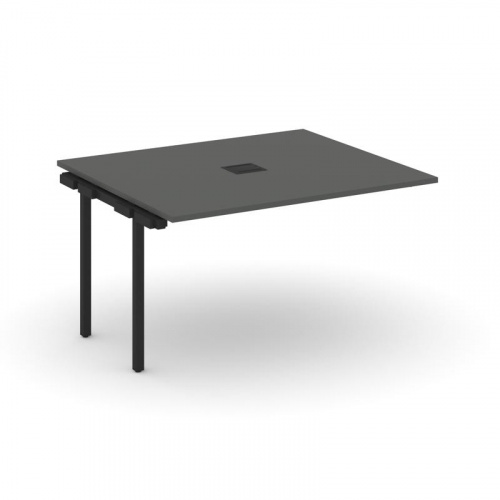 Style Project Проходной наб. элем. перег. стола SN-4P.NSPRG-032 Белый/Металл Антрацит 1180*1180*750 фото 11