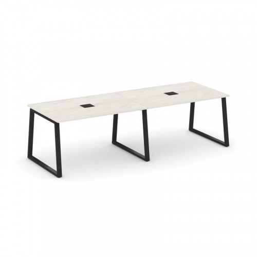 Style Project Стол переговорный SN-6T1.SPRG-012 Акация Лорка/Металл Антрацит/Заглушка Металл Антраци фото 8 Style Project Стол переговорный SN-6T1.SPRG-012 Акация Лорка/Металл Антрацит/Заглушка Металл Антраци фото 8