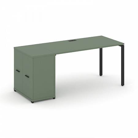 Стол офисный с опорным распашным шкафом Concept CN.SP-218