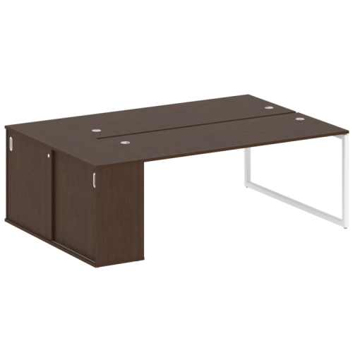 Бенч-система с шкафом-купе на О-обр. м/к Metal System Quattro 40БО.РС-СШК-1.5 фото 5