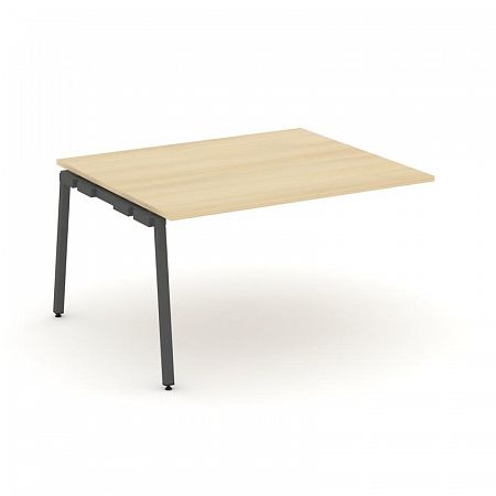 Style Project Проходной наб. элем. перег. стола SN-4A.NSPRG-033.3 Акация Лорка/Металл Антрацит 1380*