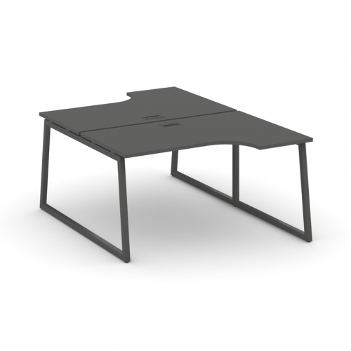 Style Project Рабочая станция эргоном. SN-4T1.DRPA-011 Акация Лорка/Металл Антрацит/Заглушка Пластик фото 14