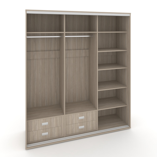 Корпус 3-х секционного шкафа высокого L=2069мм Maris SH.K3-4.1 K3 фото 4