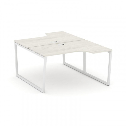 Style Project Рабочая станция эргоном. SN-4T2.DRPA-001 Акация Лорка/Металл Антрацит/Заглушка Пластик фото 12