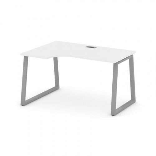 Style Project Стол рабочий эргоном. SN-6T1.SPA-022(L) Акация Лорка/Металл Антрацит/Заглушка Пластик фото 16