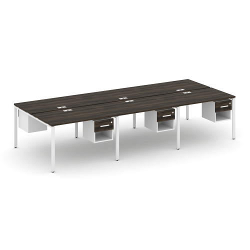 Бенч-система на 6 мест с подвесными тумбами Concept CN.DRS-158 фото 10