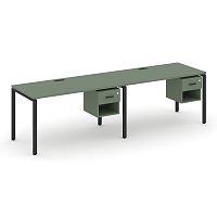 Бенч-система на 2 места с подвесными тумбами Concept CN.ORS-119