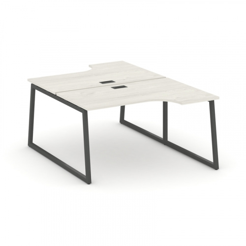 Style Project Рабочая станция эргоном. SN-4T1.DRPA-011 Акация Лорка/Металл Антрацит/Заглушка Пластик фото 10