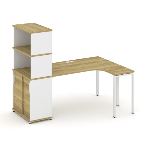 Стол эргономичный с опорным шкафом-купе Concept CN.SA-221(R) фото 3 Стол эргономичный с опорным шкафом-купе Concept CN.SA-221(R) фото 3