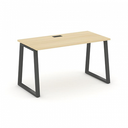 Style Project Стол письменный SN-6T1.SP-015 Акация Лорка/Металл Антрацит/Заглушка Пластик Черный 178