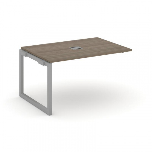 Style Project Проходной наб. элем. перег. стола SN-5O.NSPRG-001 Дуб Наварра/Металл Белый 980*980*750 фото 19