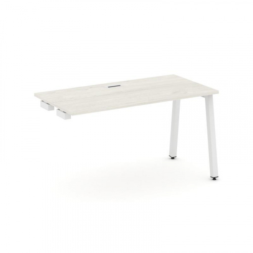 Style Project Стол-приставка к опор. элем. SN-5A.OPRS-023 Дуб Наварра/Металл Белый 1380*800*750 фото 28 Style Project Стол-приставка к опор. элем. SN-5A.OPRS-023 Дуб Наварра/Металл Белый 1380*800*750 фото 28