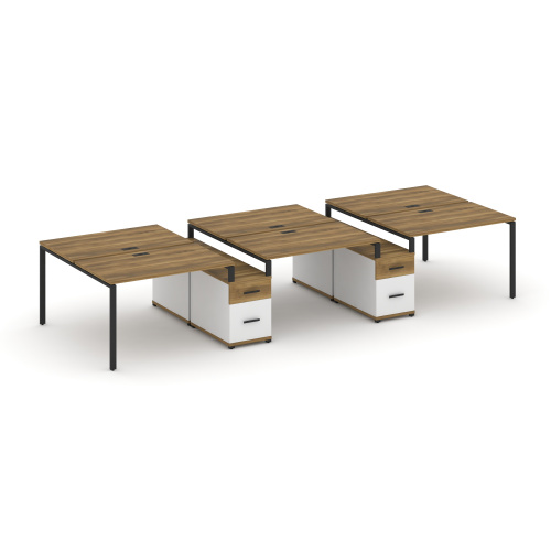 Бенч-система на 6 мест с 2 опорными тумбами Concept CN.DRS-338 фото 7