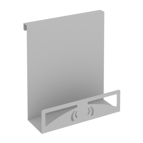 Навесной лоток для бумаг вертикальный узкий MAN-22.T-30 Металл Антрацит 230*110*250 фото 2 Навесной лоток для бумаг вертикальный узкий MAN-22.T-30 Металл Антрацит 230*110*250 фото 2