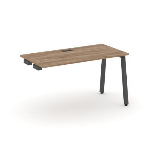 Style Project Стол-приставка к опор. элем. SN-5A.OPRS-023 Дуб Наварра/Металл Белый 1380*800*750 фото 15 Style Project Стол-приставка к опор. элем. SN-5A.OPRS-023 Дуб Наварра/Металл Белый 1380*800*750 фото 15