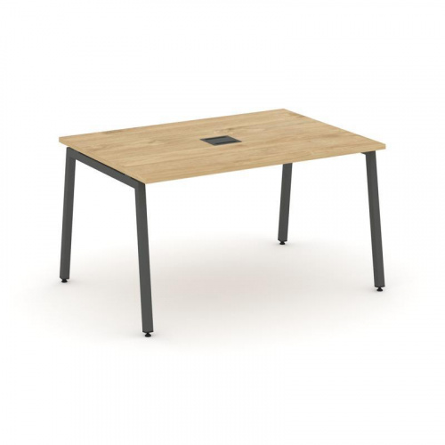 Style Project Стол переговорный SN-4A.SPRG-002 Тиквуд Светлый/Металл Белый 1180*980*750 фото 19