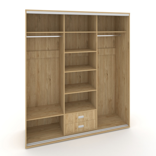 Корпус 3-х секционного шкафа высокого L=1619мм Maris SH.K3-1.1 K1 фото 3