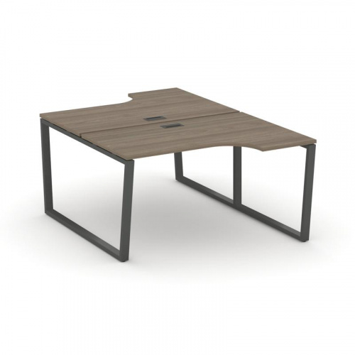 Style Project Рабочая станция эргоном. SN-6T2.DRPA-001 Акация Лорка/Металл Антрацит/Заглушка Пластик фото 25