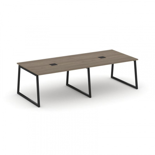 Style Project Стол переговорный SN-4T1.SPRG-043 Акация Лорка/Металл Антрацит/Заглушка Металл Антраци фото 9 Style Project Стол переговорный SN-4T1.SPRG-043 Акация Лорка/Металл Антрацит/Заглушка Металл Антраци фото 9