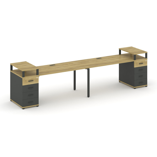 Бенч-система на 2 места с 2 опорными тумбами Concept CN.ORS-427 фото 4 Бенч-система на 2 места с 2 опорными тумбами Concept CN.ORS-427 фото 4