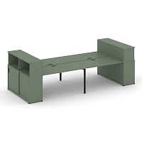 Бенч-система с опорными шкафами-купе Concept CN.DRS-284