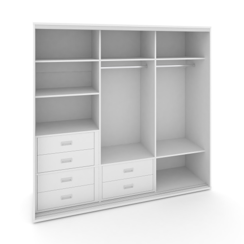 Корпус 3-х секционного шкафа низкого L=2369мм Maris SH.K3-6.2 K7 фото 7