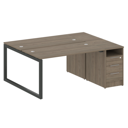 Бенч-система с тумбой на О-обр. м/к Metal System Quattro 50БО.РС-СТП-2.3 Бенч-система с тумбой на О-обр. м/к Metal System Quattro 50БО.РС-СТП-2.3