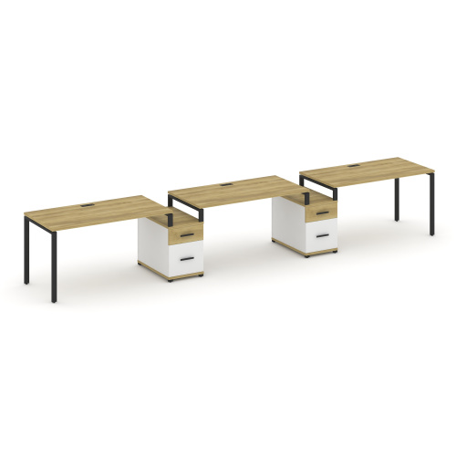 Бенч-система на 3 места с 2 опорными тумбами Concept CN.ORS-331 фото 6 Бенч-система на 3 места с 2 опорными тумбами Concept CN.ORS-331 фото 6