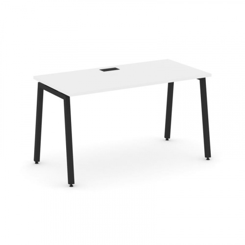 Style Project Стол письменный SN-4A.SP-002 Дуб Табак/Металл Белый 1180*600*750 фото 6