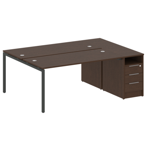 Бенч-система с тумбой на П-обр. м/к Metal System Quattro 40БП.РС-СТП-2.4 фото 9 Бенч-система с тумбой на П-обр. м/к Metal System Quattro 40БП.РС-СТП-2.4 фото 9