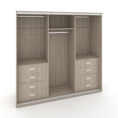 Корпус 3-х секционного шкафа низкого L=1769мм Maris SH.K3-2.2 K5 фото 6