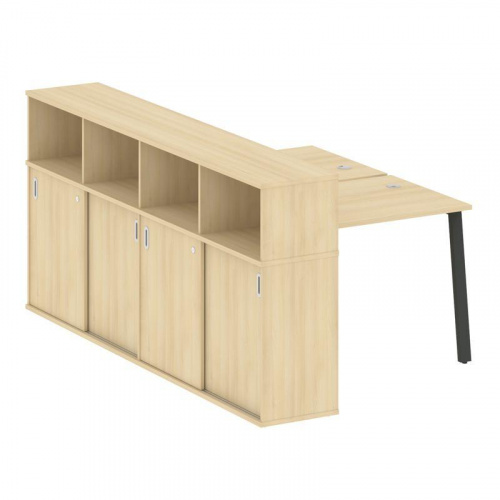 Бенч-система с шкафом-купе на А-обр. м/к Metal System БА.РС-СШК-4.1 фото 9